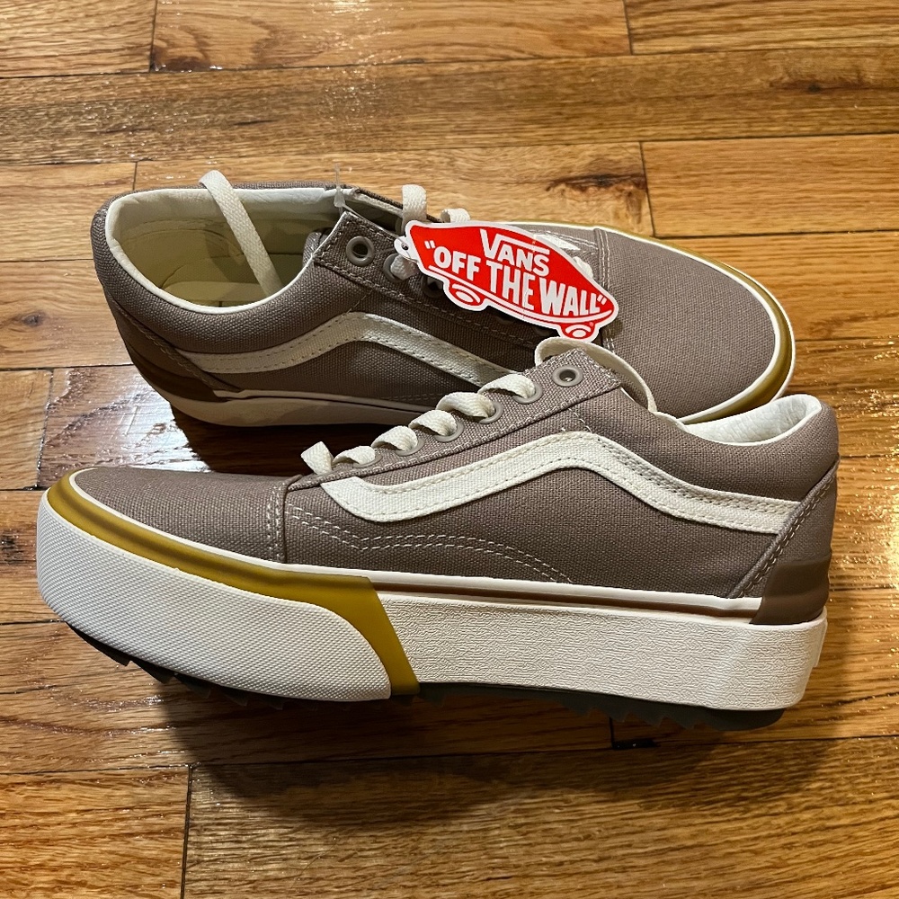 Brand New Old Skool Stac Vans